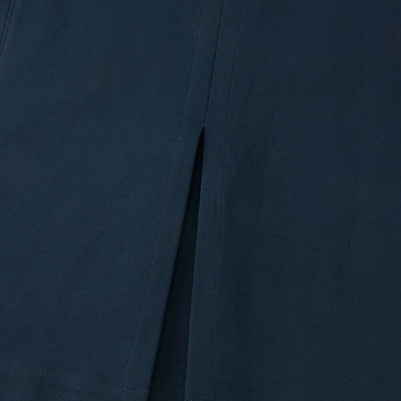 UNIQLO U Double Face Coat Overcoat Navy Blue - Picture 2 of 4